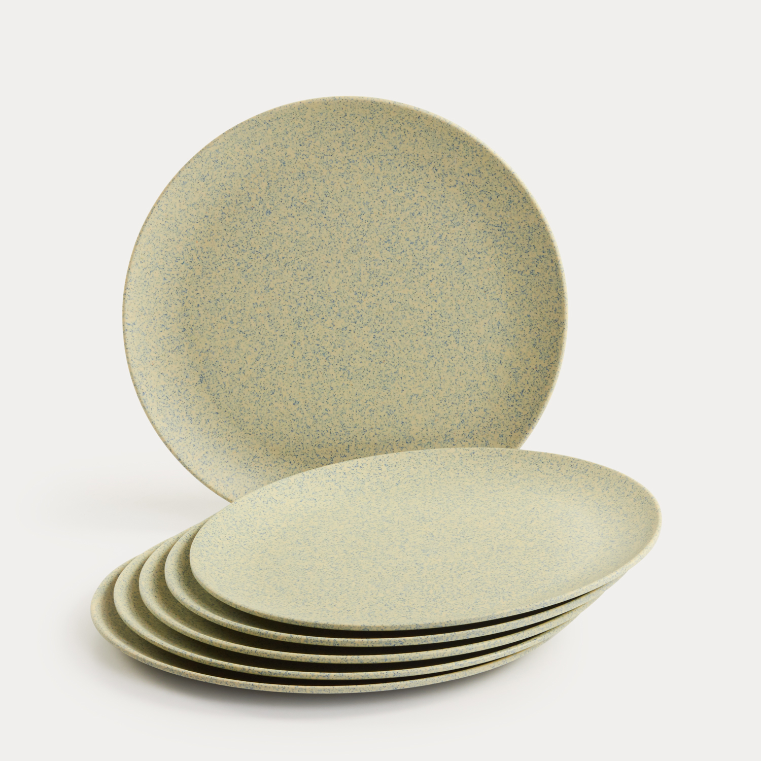 Bamboo Fibre Plates -Stonewash