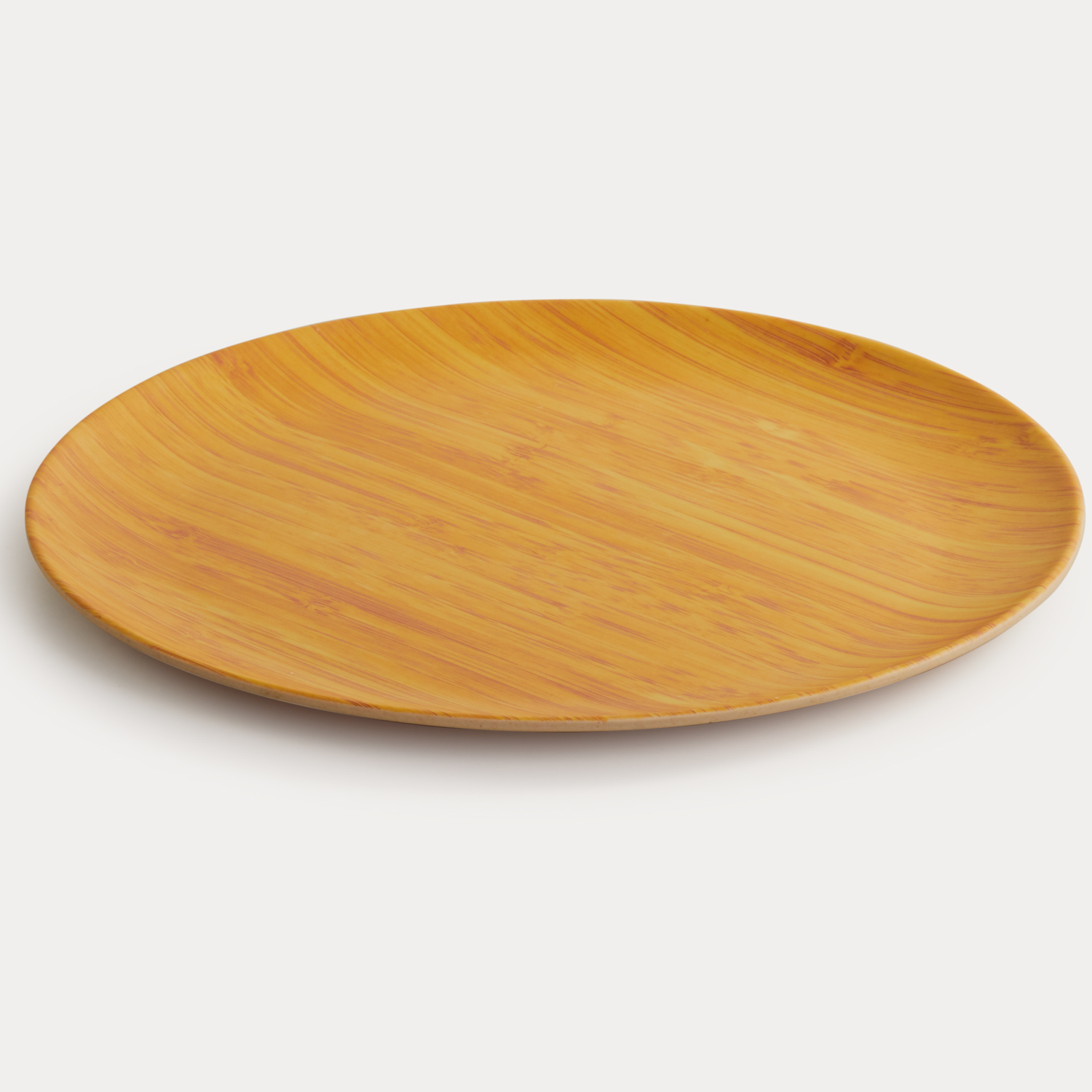 Bamboo Fibre Plates - Wooden