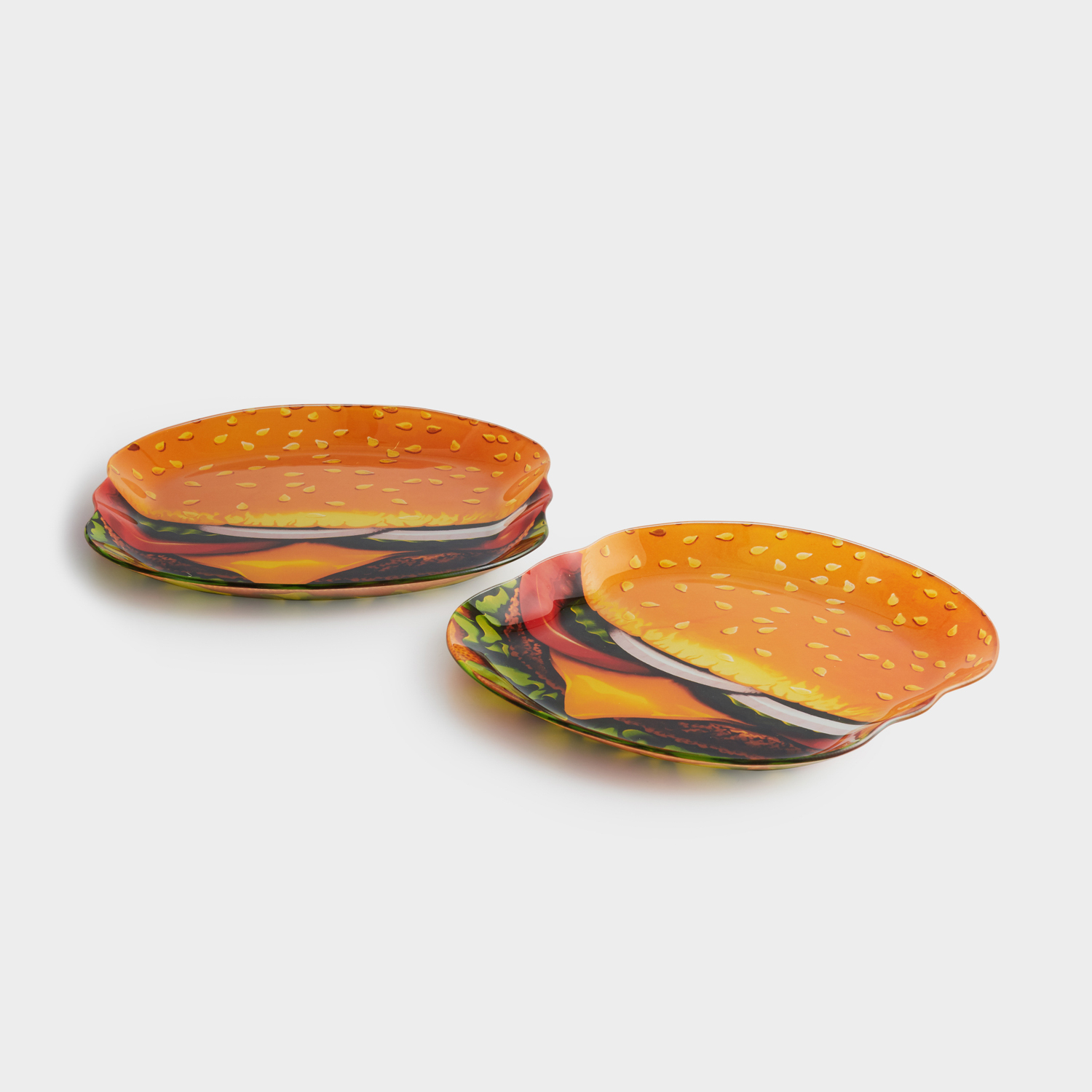 Designer Serving Platter-Hamburger