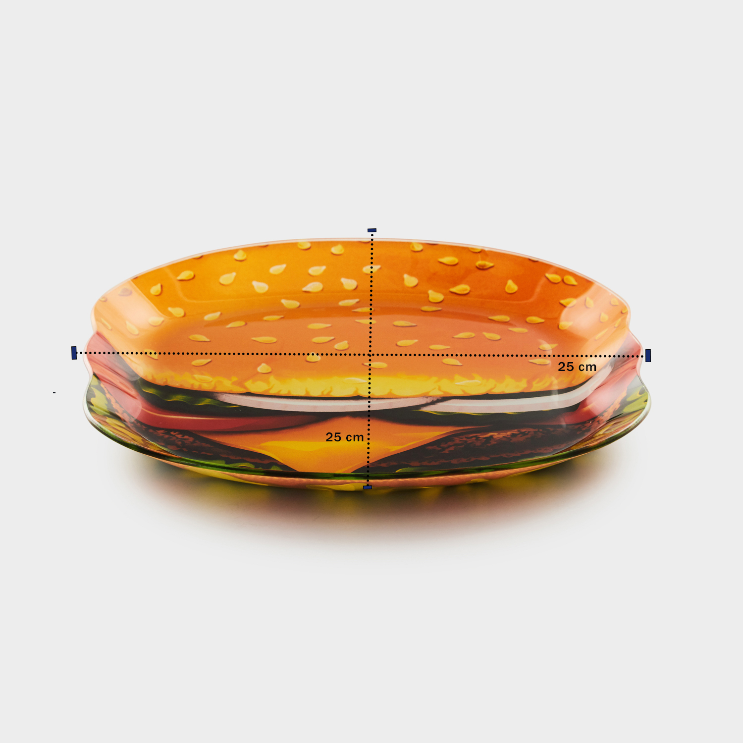 Designer Serving Platter-Hamburger