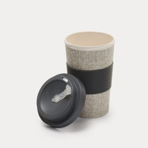 Bamboo Fibre Travel Mug - Grey