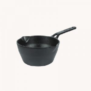 CAST IRON DEEP SKILLET/SAUCEPAN